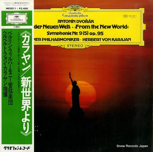 KARAJAN, HERBERT VON dvorak; symphony no.9(5) op.95 from the new world MG2011