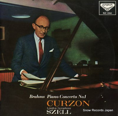 CORZON, CLIFFORD brahms; piano concerto no.1 in d minor, op.15 SLC1260