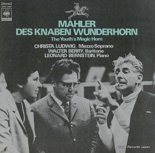 BERNSTEIN, LEONARD mahler; des knaben wunderhorn SONC10060