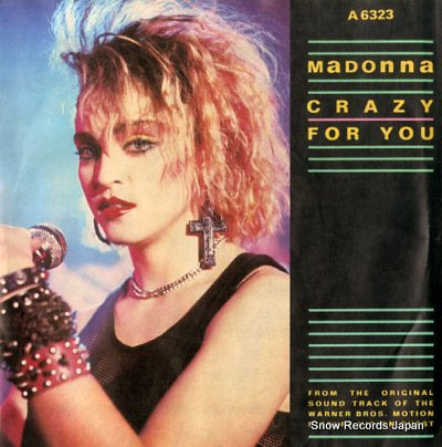 MADONNA crazy for you A6323