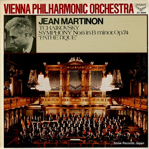 MARTINON, JEAN tchaikovsky; symphony no.6 "pathetique" GT9099