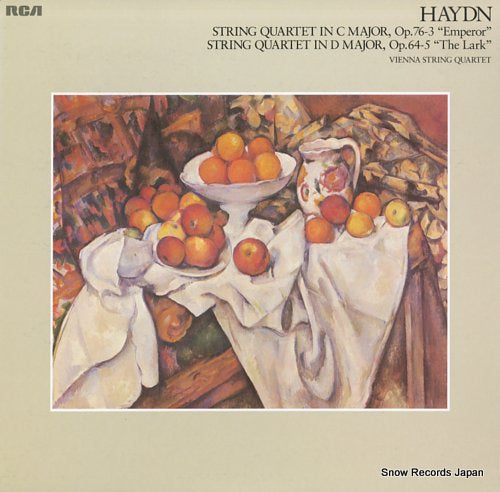 VIENNA STRING QUARTET haydn; string quartet in c major "emperor" FCCA870