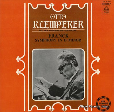 KLEMPERER, OTTO franck; symphony in d minor AA.8090
