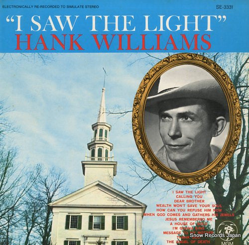 WILLIAMS, HANK i saw the light SE-3331