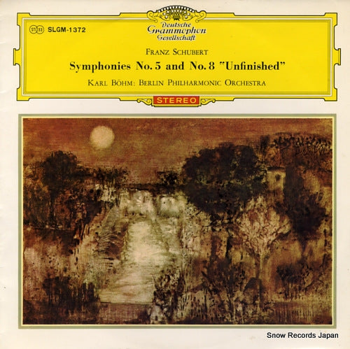 BOHM, KARL schubert; symphony no.5 & no.8 "unfinished" SLGM-1372