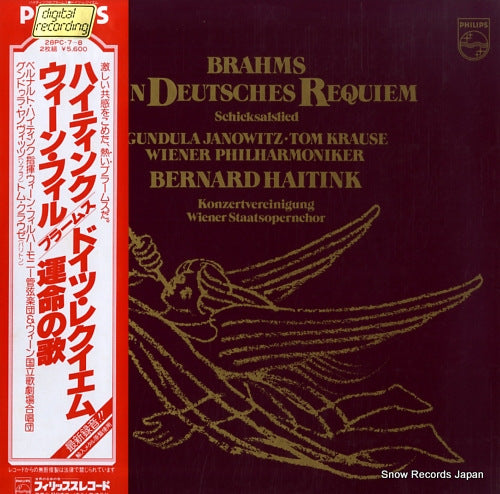 HAITINK, BERNARD brahms; ein deutsches requiem 28PC-7-8