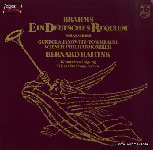 HAITINK, BERNARD brahms; ein deutsches requiem 28PC-7-8