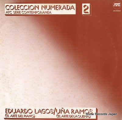 LAGOS, EDUARDO / UNA RAMOS coleccion numerada atc serie contemporanea 2 CN18004