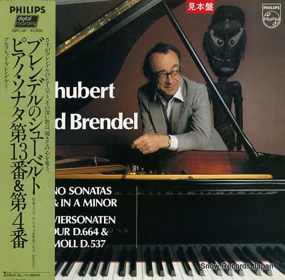 BRENDEL, ALFRED schubert; piano sonatas in a & in a minor 28PC-69