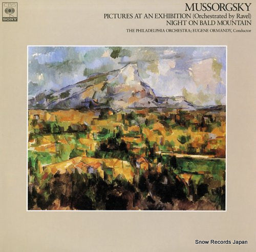 ORMANDY, EUGENE mussorgsky; pictures at an exhibition FCCA746