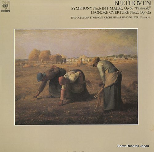 WALTER, BRUNO beethoven; symphony no.6 "pastorale" FCCA724
