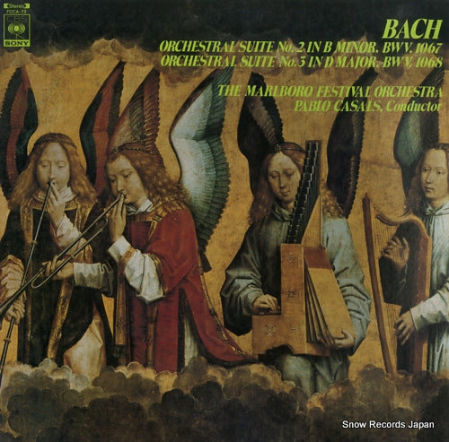 CASALS, PABLO bach; orchestral suite no.2 & no.3 FCCA-72