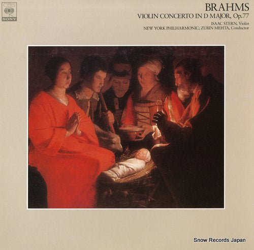 STERN, ISAAC brahms; violin concerto in d major, op.77 FCCA764