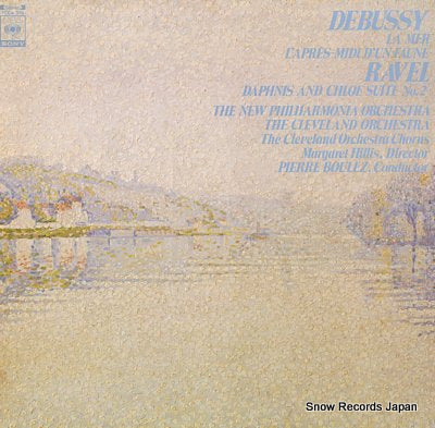 BOULEZ, PIERRE debussy; la mer, l'apres-midi d'un faune FCCA319