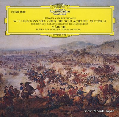 KARAJAN, HERBERT VON beethoven; wellingtons sieg oder die schlacht bei vittoria MG9509