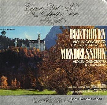 MELCHER, WILHELM beethoven; violin concerto in d major, op.61 UDL-3015-V