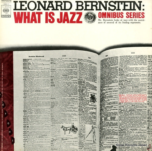 BERNSTEIN, LEONARD what is jazz ? YBCC7