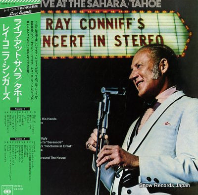 CONNIFF, RAY concert in streo live at the sahara / tahoe SOPW15