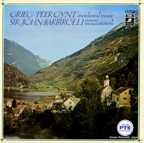 BARBIROLLI, JOHN grieg; "peer gynt" incidental music AA-8608