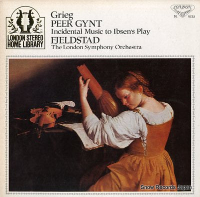FJELDSTAD, OIVIN grieg; "peer gynt" incidental music ibsen's play SL1025