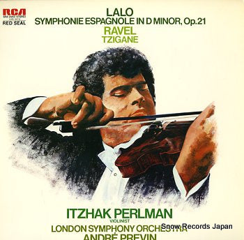 PERLMAN, ITZHAK lalo; symphonie espagnole in d minor, op.21 SRA-2950