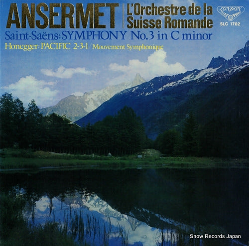 ANSERMET, ERNEST saint-saens; symphony no.3 in c minor SLC1702