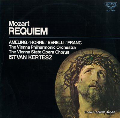 KERTESZ, ISTVAN mozart; requiem SLC1681