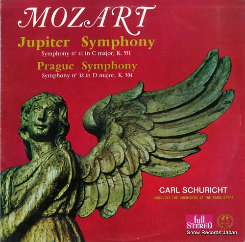 SCHURICHT, CARL mozart; jupiter symphony, prague symphony SM-2326