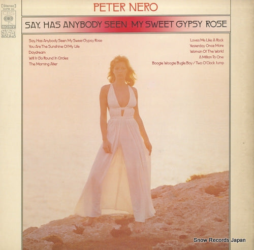 NERO, PETER say, has anybody seen my sweet gypsy rose SOPM-86