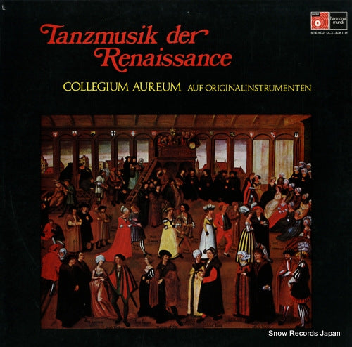 COLLEGIUM AUREUM tanzmusik der renaissance ULX-3081-H