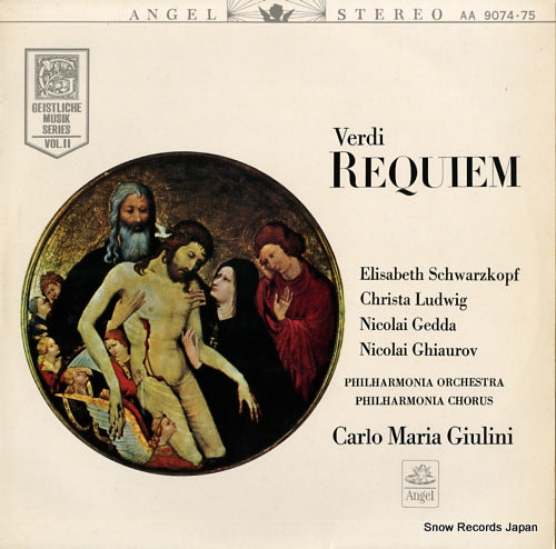 GIULINI, CARLO MARIA verdi; requiem AA9074.75