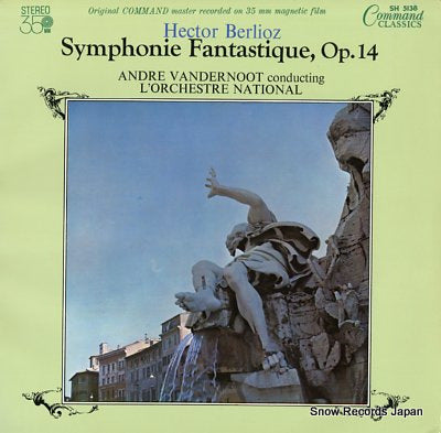 VANDERNOOT, ANDRE berlioz; symphonie fantastique, op.14 SH5138