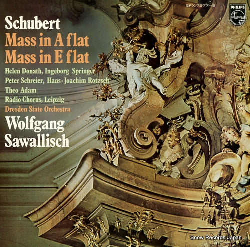 SAWALLISCH, WOLFGANG schubert; mass in a flat & in e flat SFX-7977-8