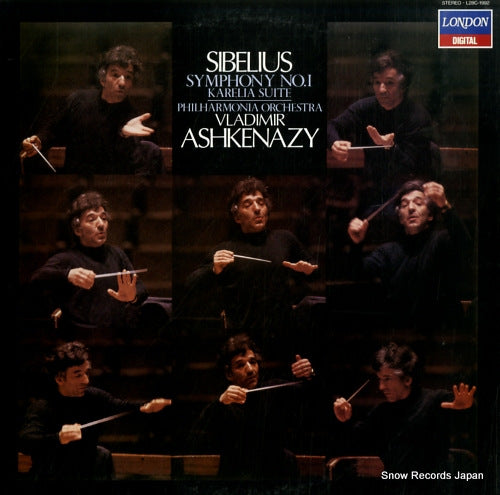 ASHKENAZY, VLADIMIR sibelius; symphony no.1, karelia suite L28C-1992