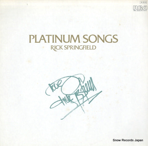 SPRINGFIELD, RICK platinum songs RPL-3043