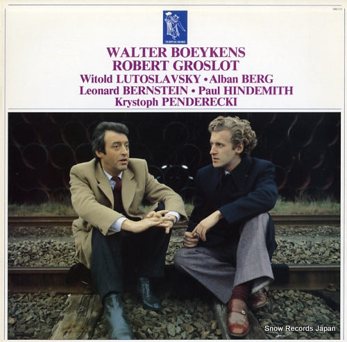 BOEYKENS, WALTER / ROBERT GROSLOT walter boeykens / robert groslot FONC-8020 / 1982012