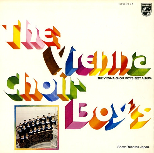 VIENNA CHOIR BOYS, THE the vienna choir boy's best album SFX-7534