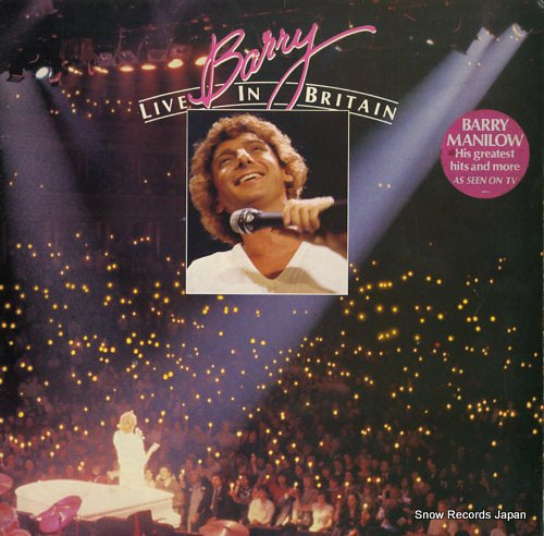MANILOW, BARRY barry live in britain ARTV4