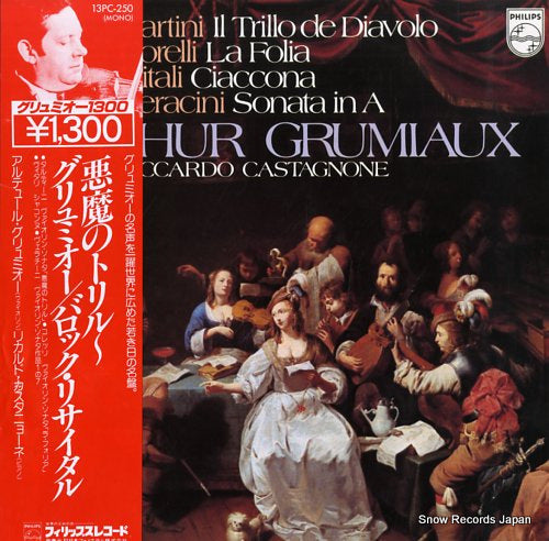 GRUMIAUX, ARTHUR tartini; il trillo de diavolo 13PC-250(M)