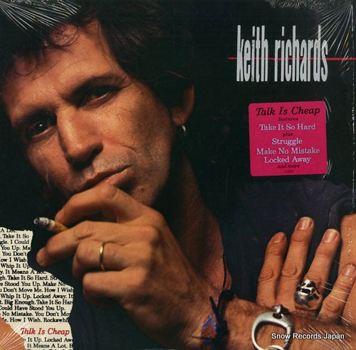 RICHARDS, KEITH talk is cheap 90973-1
