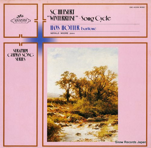 HOTTER, HANS schubert; "winterreise" - song cycle EAC-40096