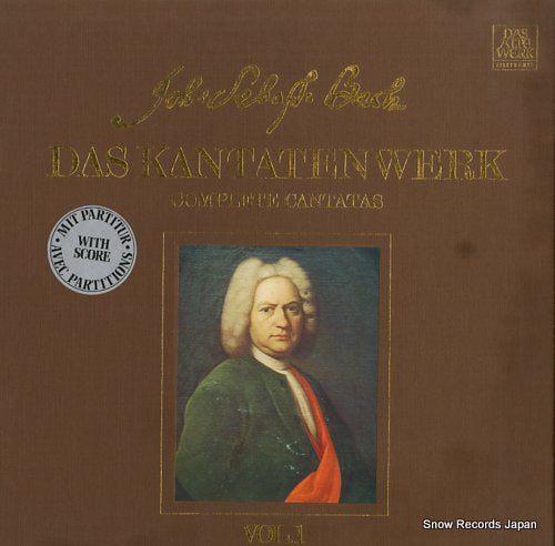 HARNONCOURT, NIKOLAUS bach; das kantatenwerk complete cantatas vol.1 6.35027