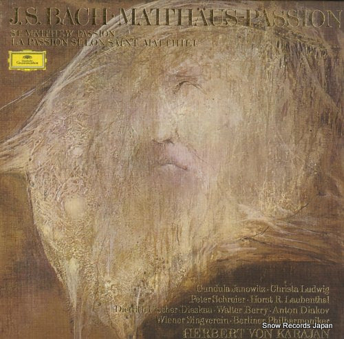 KARAJAN, HERBERT VON bach; matthaus-passion 2720070