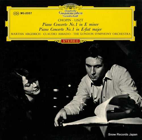ARGERICH, MARTHA chopin; piano concerto no.1 MG-2057