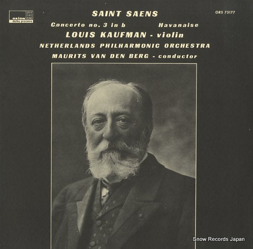 KAUFMAN, LOUIS saint-saens; concerto no.3 in b ORS75177