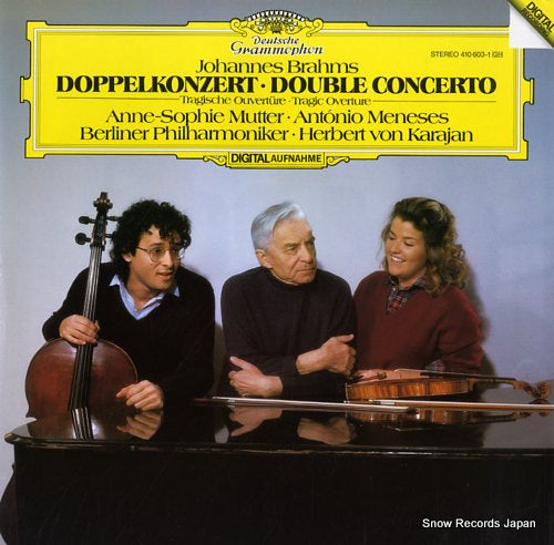 MUTTER, ANNE-SOPHIE / ANTONIO MENESES brahms; doppelkonzert / double concerto 410603-1