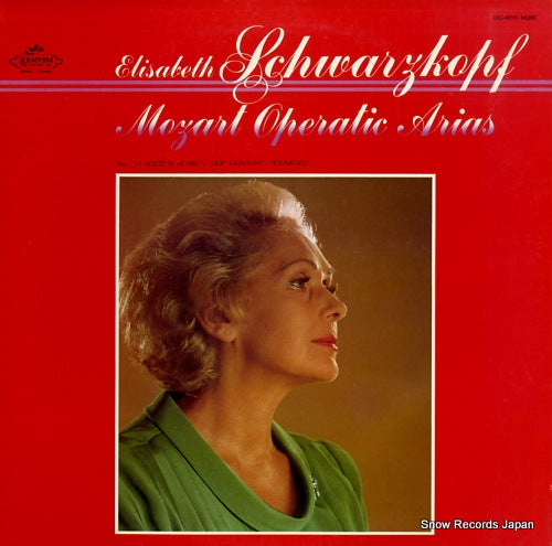 SCHWARZKOPF, ELISABETH mozart; operatic arias EAC-40151
