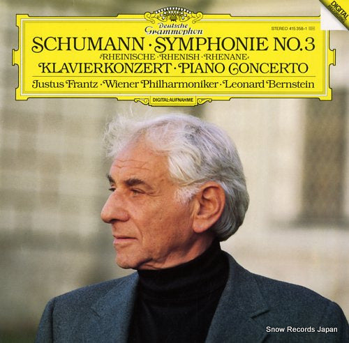 BERNSTEIN, LEONARD schumann; symphonie no.3 "rhenish" 415358-1