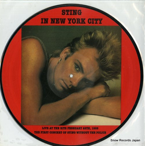 STING in new york city STING-A