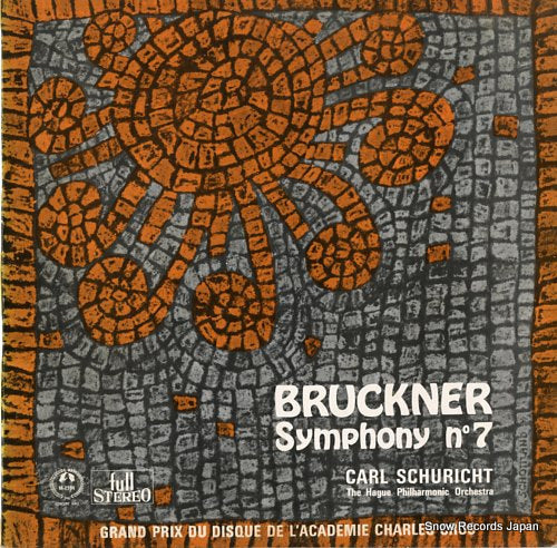 SCHURICHT, CARL bruckner; symphony no.7 M-2394 / SM-2394